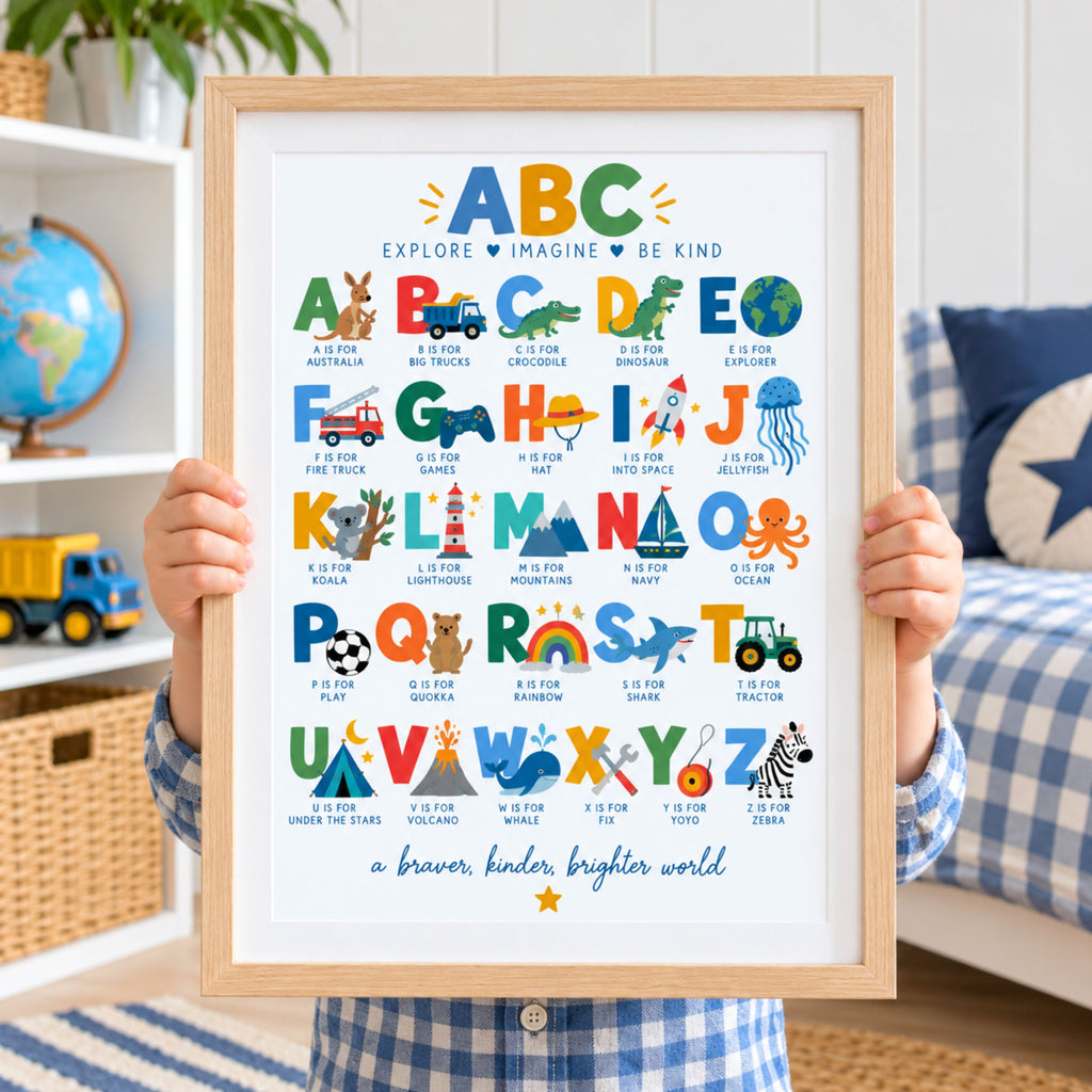 ABC - Explore, Imagine, Be Kind