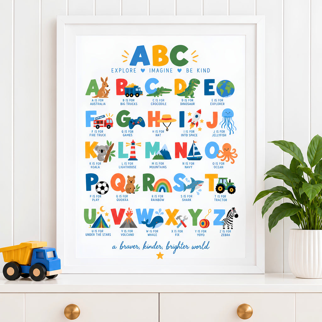 ABC - Explore, Imagine, Be Kind